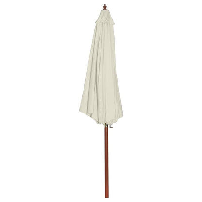 Vidaxl Sombrilla Blanca Arena 300x258 Cm_1