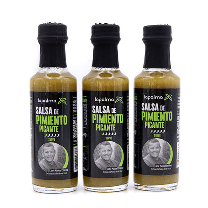 Salsa Picante De Pimiento Verde 3-pack Granada La Palma_3