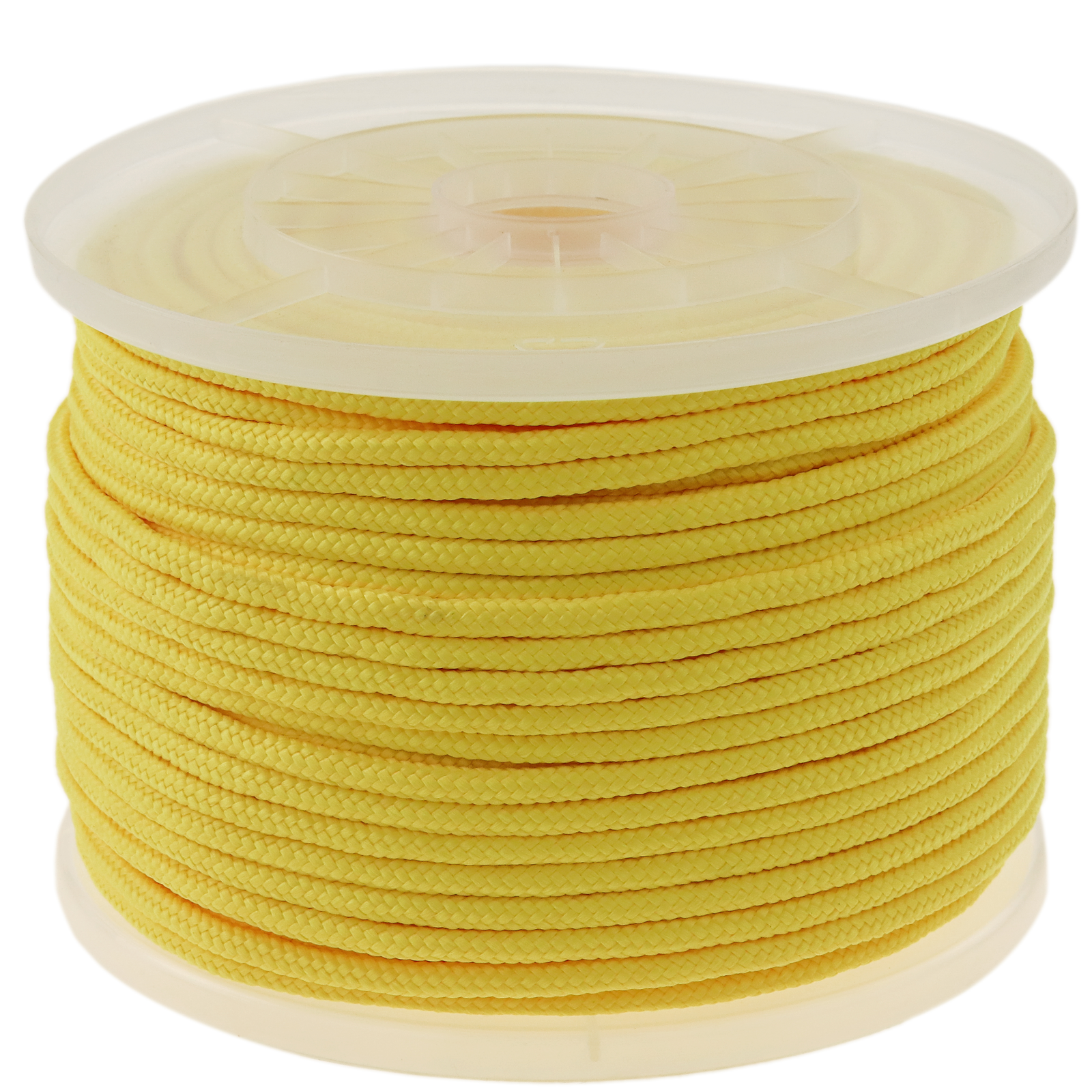 Cuerda Trenzada Multifilamento Pp 100 M X 6 Mm Amarillo_0