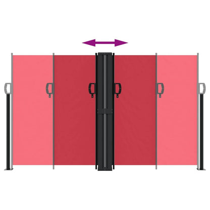 Vidaxl Toldo Lateral Retráctil Rojo 140x1000 Cm_4