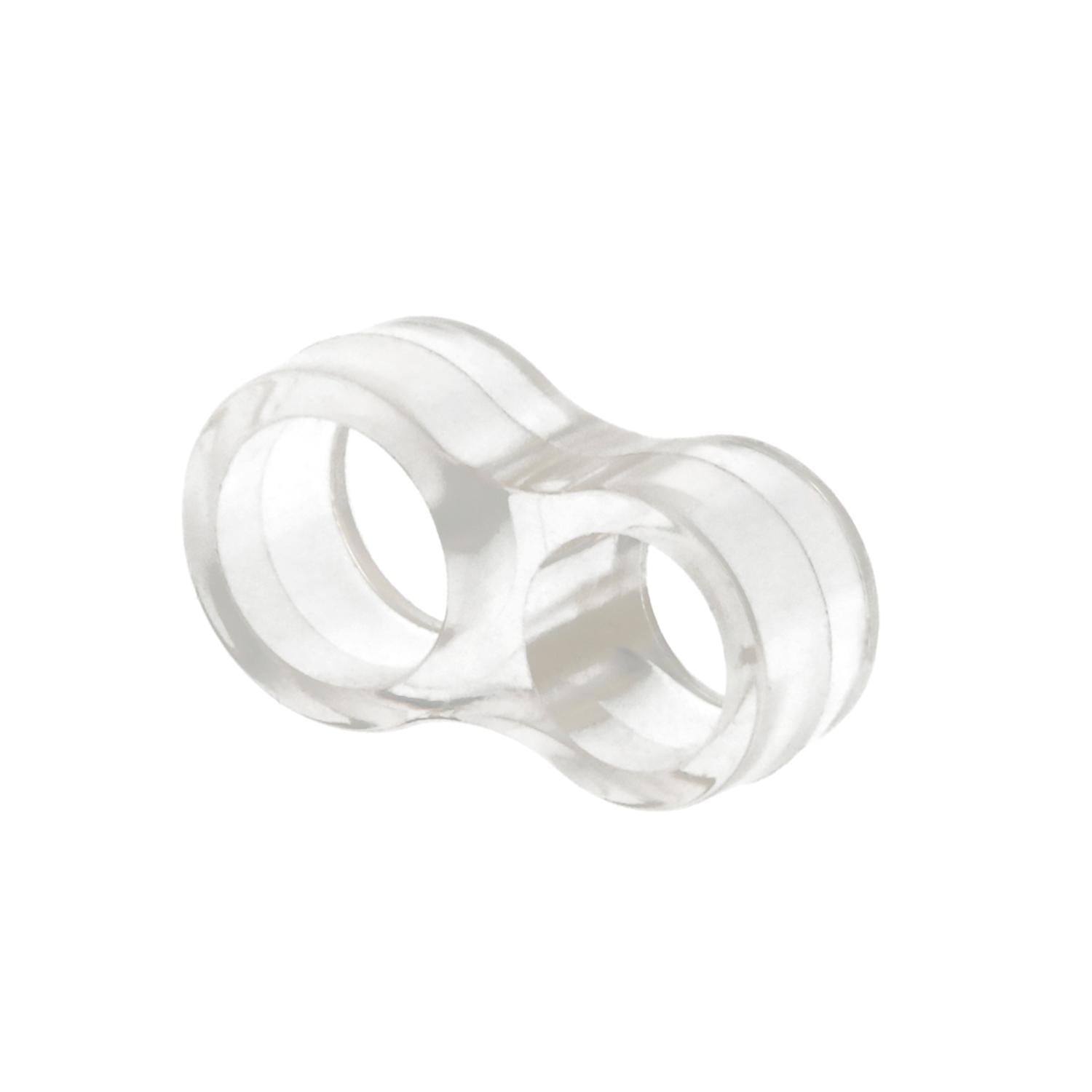 Tope Puerta Para Manivela Transparente (blister 4 Unidades)