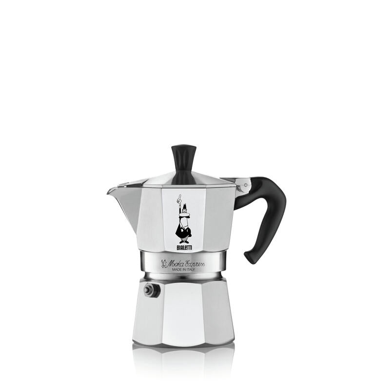 Cafetera Italiana Bialetti Moka Express 0,23 L Aluminio_0