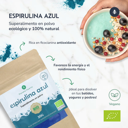 Espirulina azul Planeta Huerto 30 g