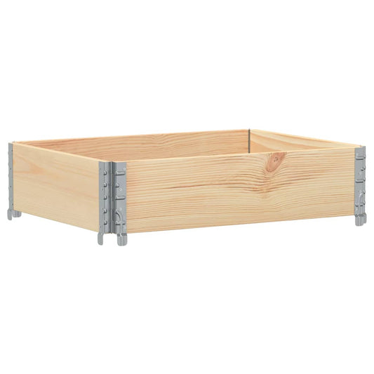 Jardinera De Madera Maciza De Pino 80x60 Cm_0