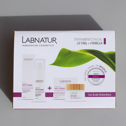 Pack Lifting + Firmeza Labnatur | Sérum y Crema Facial Anti-Aging + Bálsamo Voluminizador de Regalo | Ácido Hialurónico_4