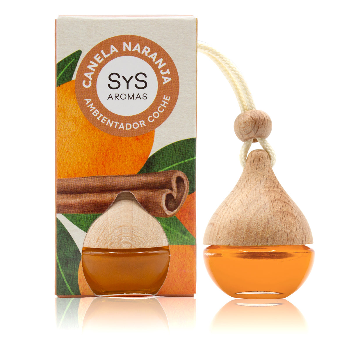 Ambientador Coche Mango Gota SYS Aromas 6 ml | Aroma Tropical y Afrutado | Jugoso y Vibrante_0