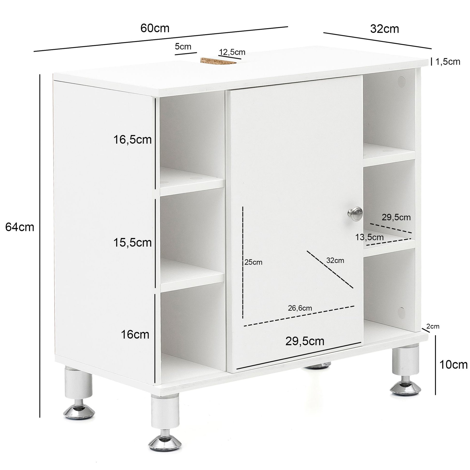 Mueble De Baño Simple Y Elegante Modelo Wl5.752_3