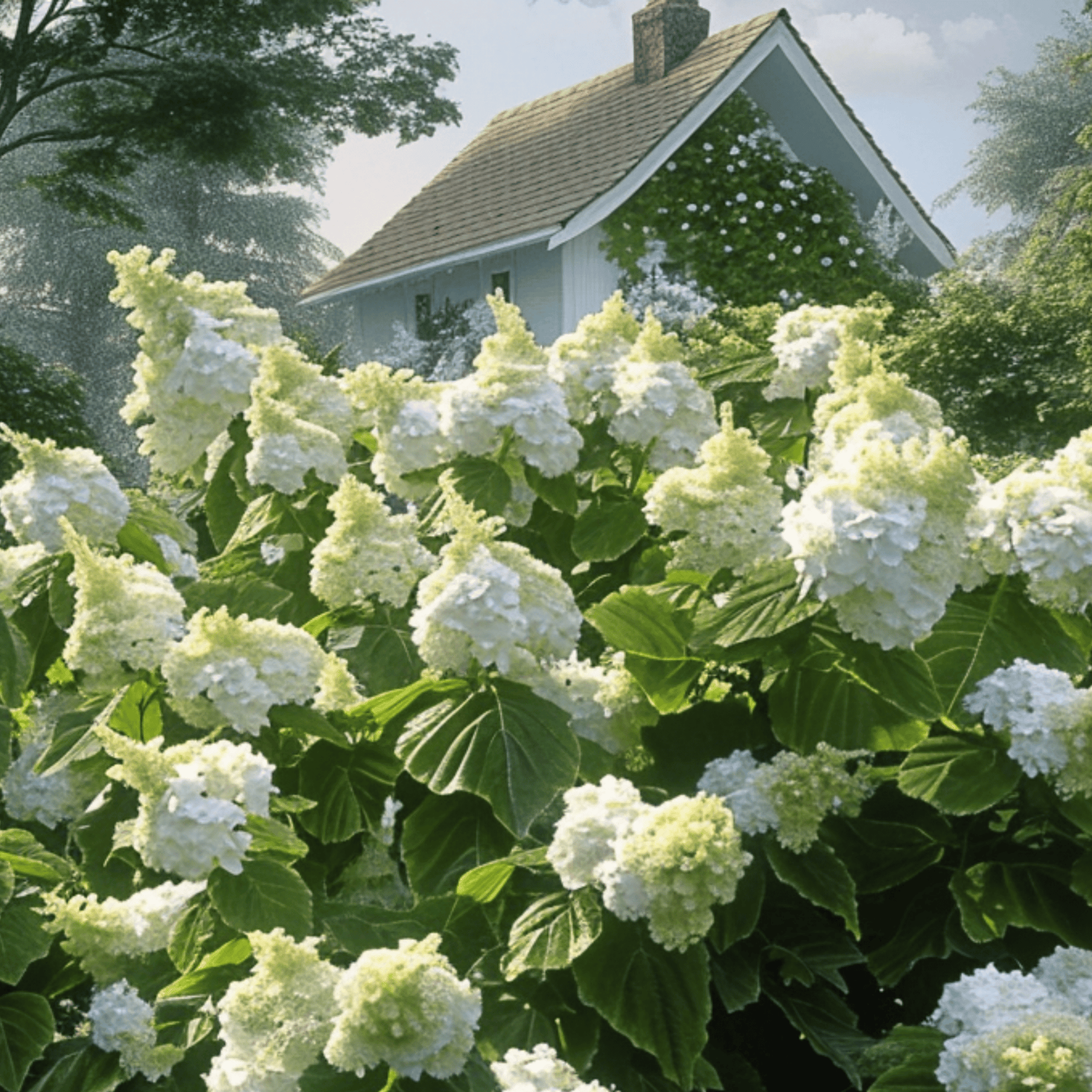 Hortensia - Hydrangea Paniculata 'ice Crystal' - Altura 25-40cm - ⌀19cm
