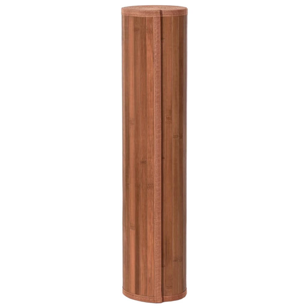 Alfombra Rectangular Bambú Marrón 80x500 Cm / Vetonek_2