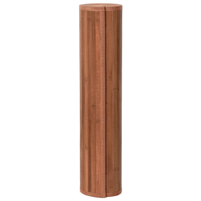 Alfombra Rectangular Bambú Marrón 80x500 Cm / Vetonek_2