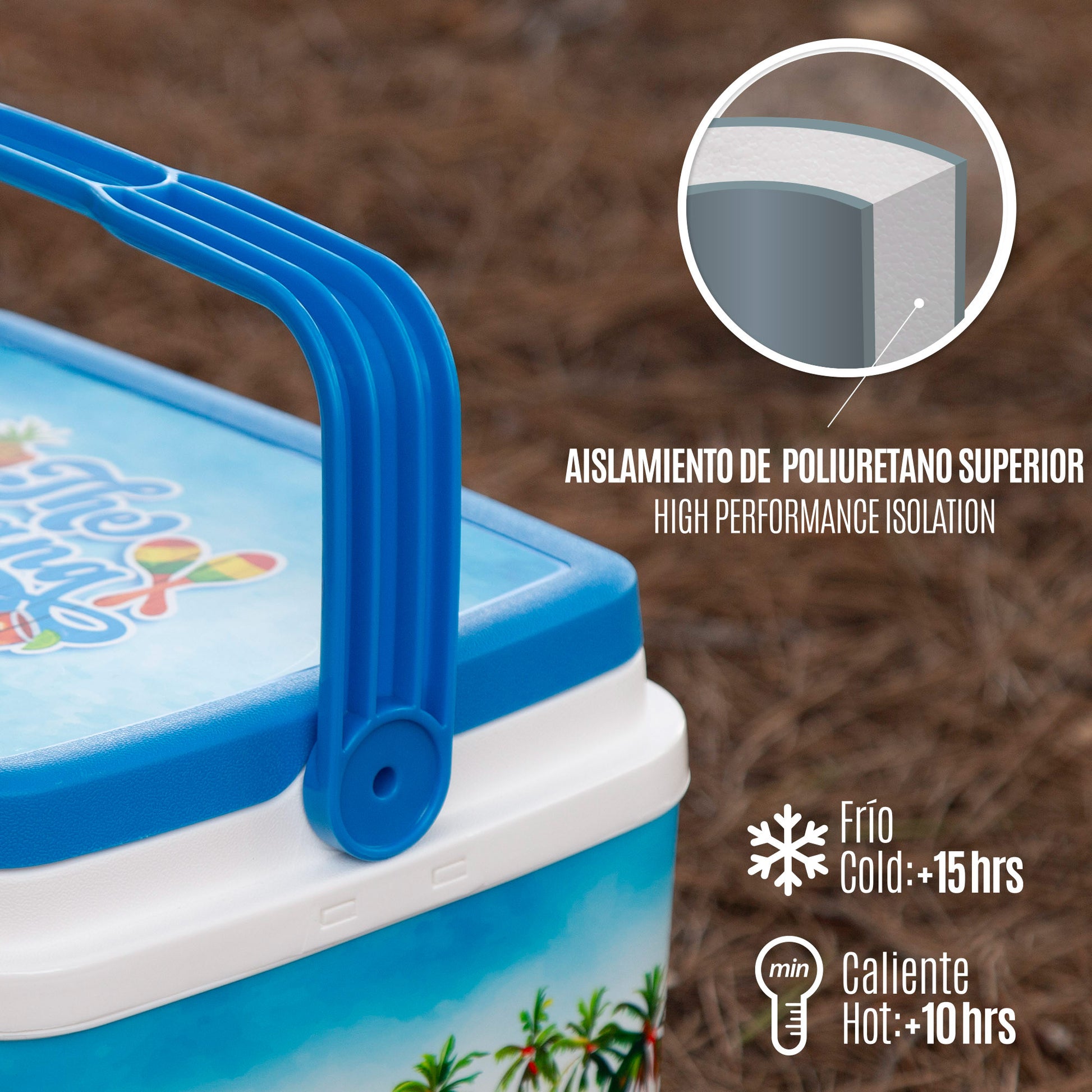 Aktive Pack Playa Con Silla Plegable + Nevera Rígida 24l (2 Piezas)_4