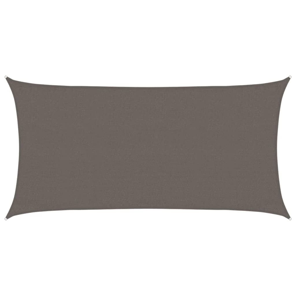 Vidaxl Toldo De Vela Gris Antracita Hdpe 160 G/m² 3x6 M_0