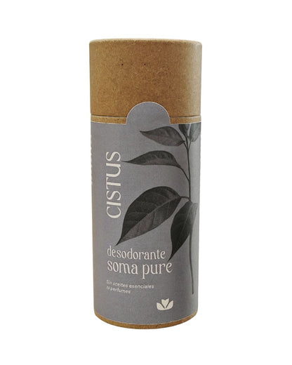 Desodorante sólido natural sin perfume para piel sensible | SOMA PURE 80 ml_0