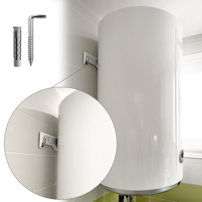 Kit Sanitario Alcayata Con Taco Ø 14 X 70 Mm. Fijación Calentadores / Termos De Agua