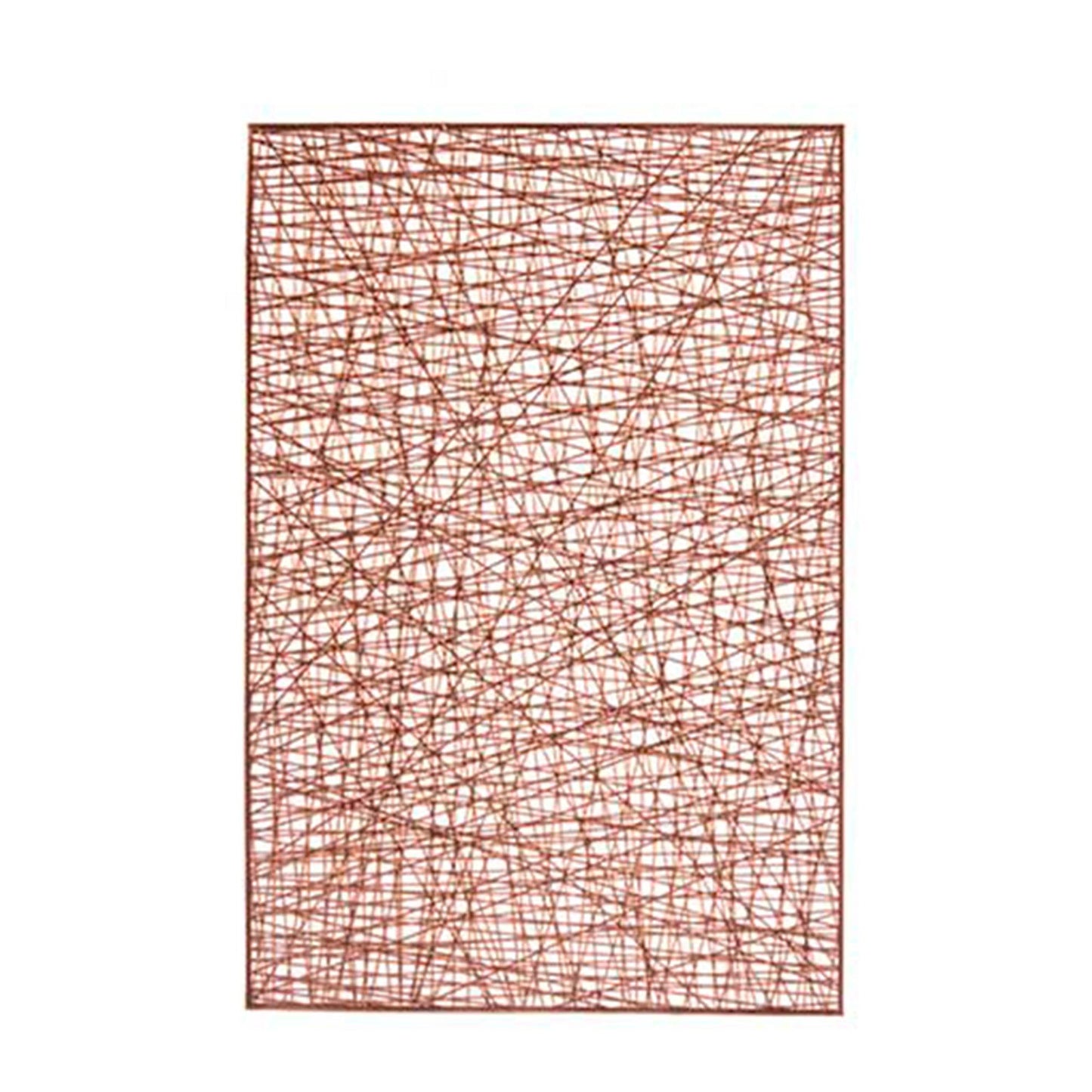 Tapete Rectangular Plastico Rosa Colección Kinvara