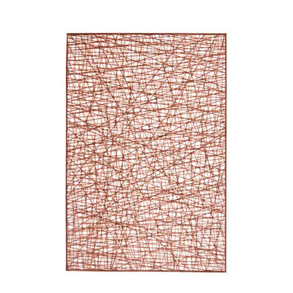 Tapete Rectangular Plastico Rosa Colección Kinvara