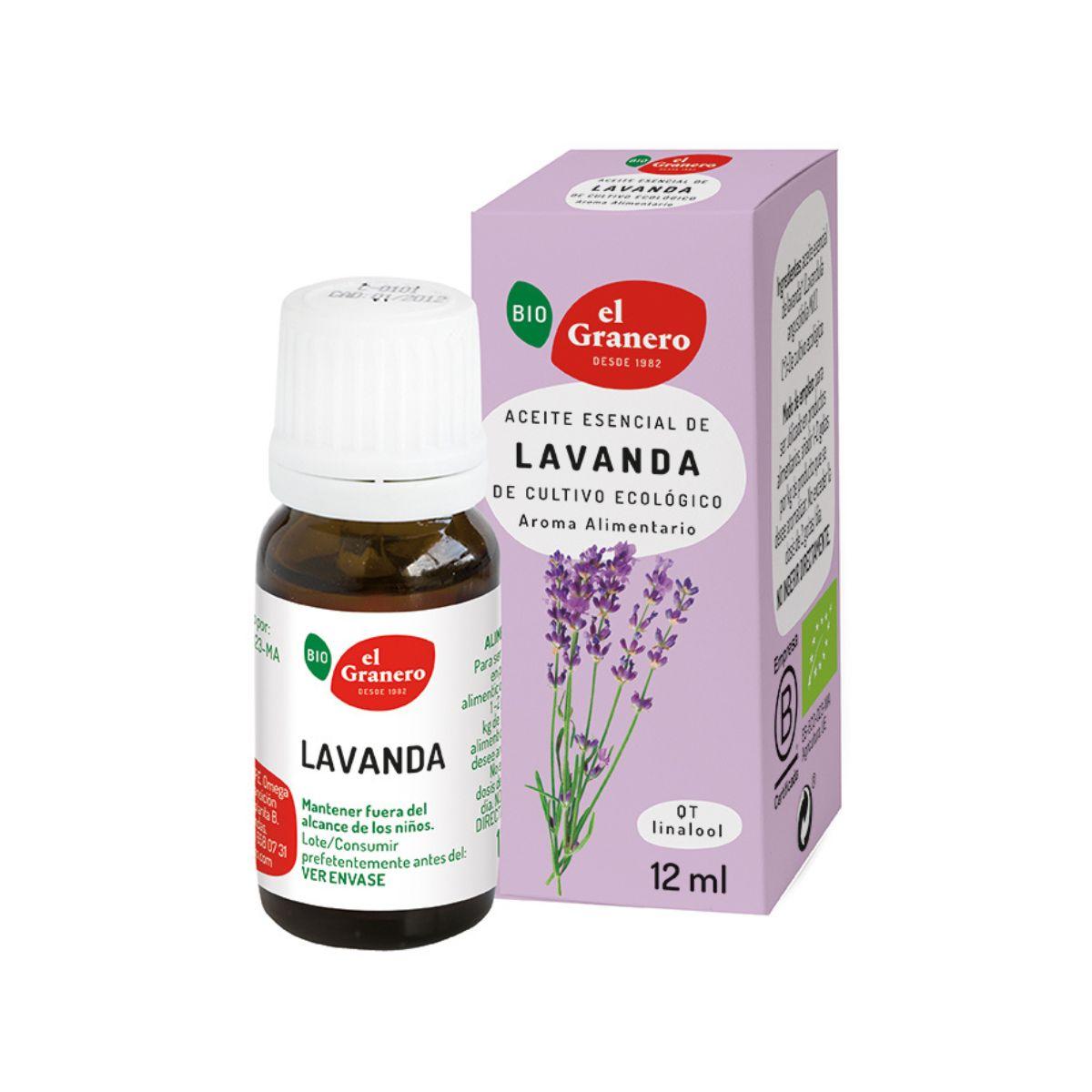 Aceite Esencial Lavanda El Granero, 12 ml
