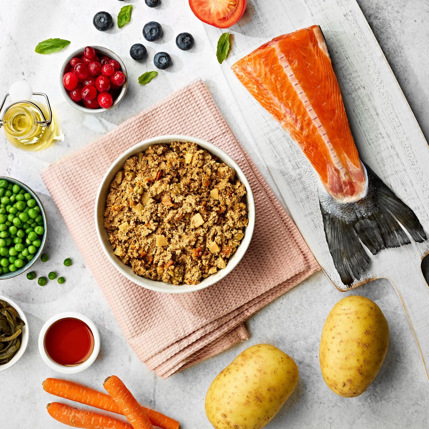 Naturo Comida Humeda Perro Grain Free Salmon Y Patata 400g X 7 Tarrinas_1