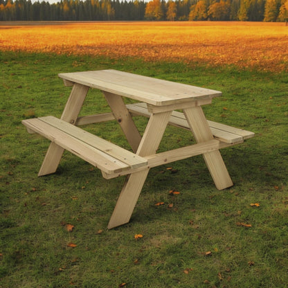 Well Home Mesa De Picnic Para Niños 89x79x50cm