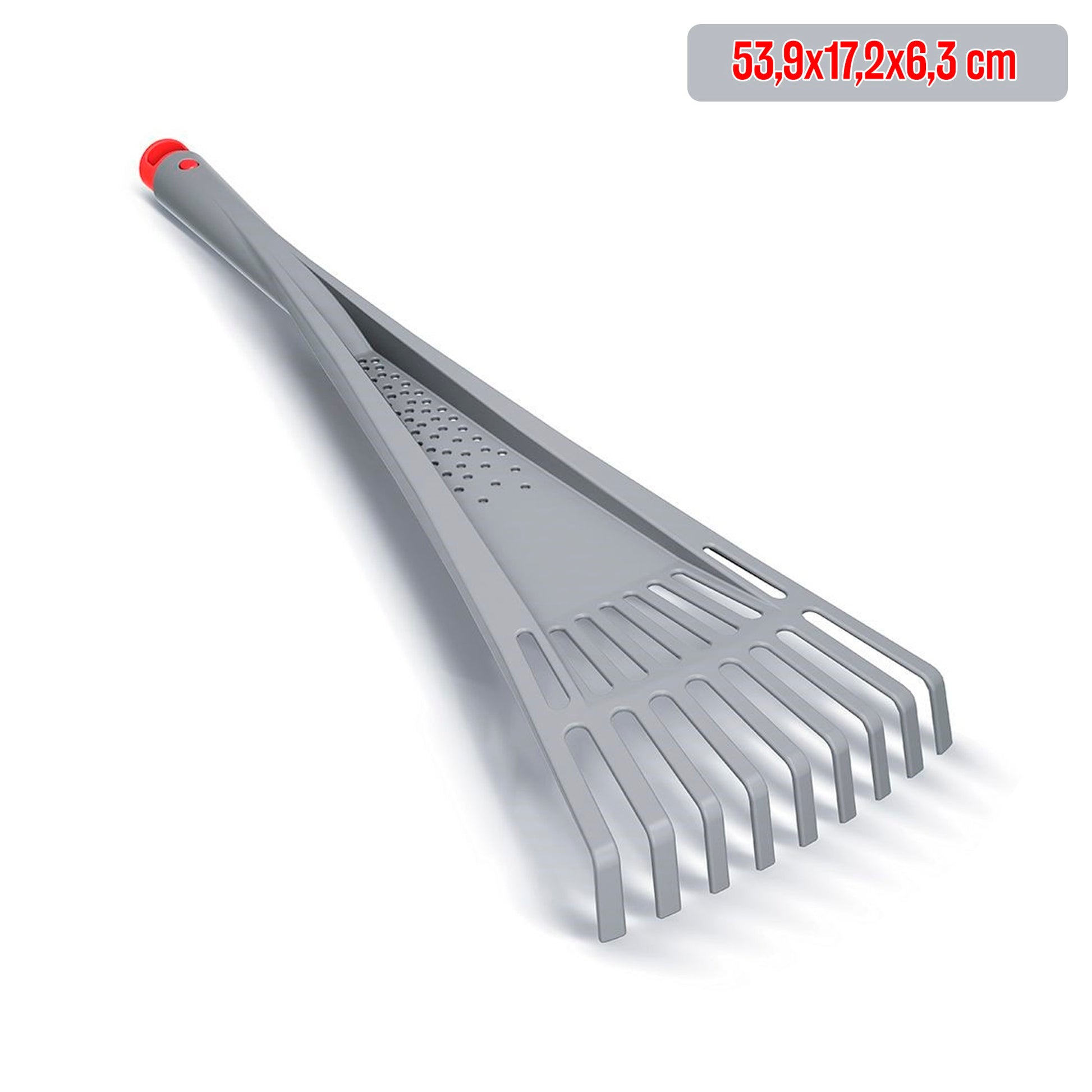 Rastrillo R Rakes Plus , Dimensiones (mm) 539x172x63, Color Gris_2