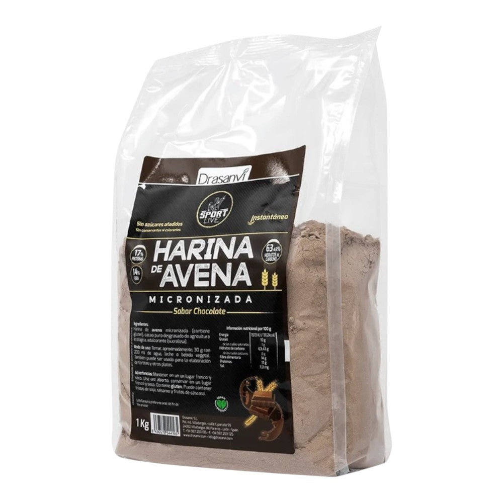 Sport Live Harina De Avena 1 Kg Chocolate_0