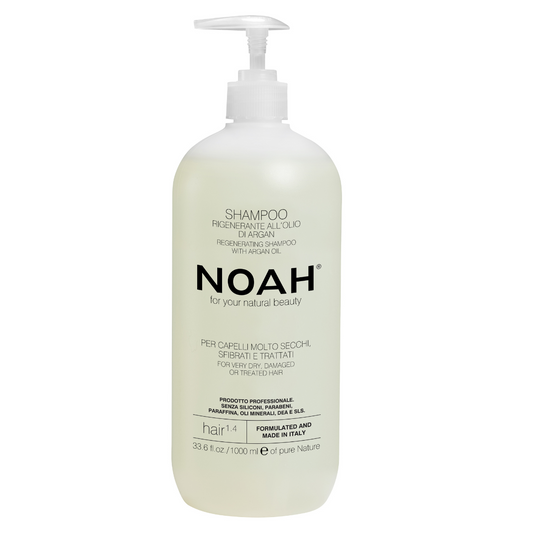 Champú regenerador con aceite de argán Noah 1L