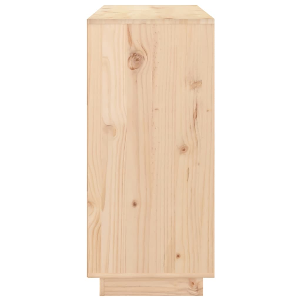 Aparador Madera Maciza De Pino 111x34x75 Cm / Vetonek_5