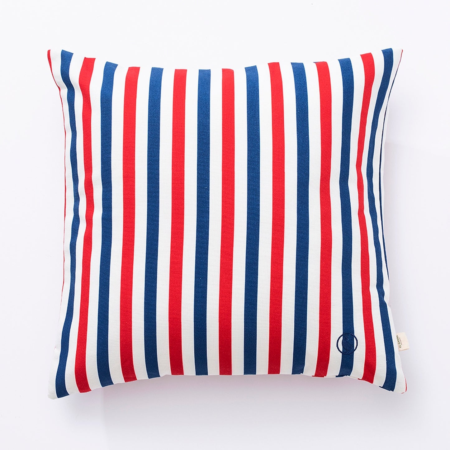 Funda De Cojín 40x40cm 100% Algodón 300gsm Rayas Yale El Ganso