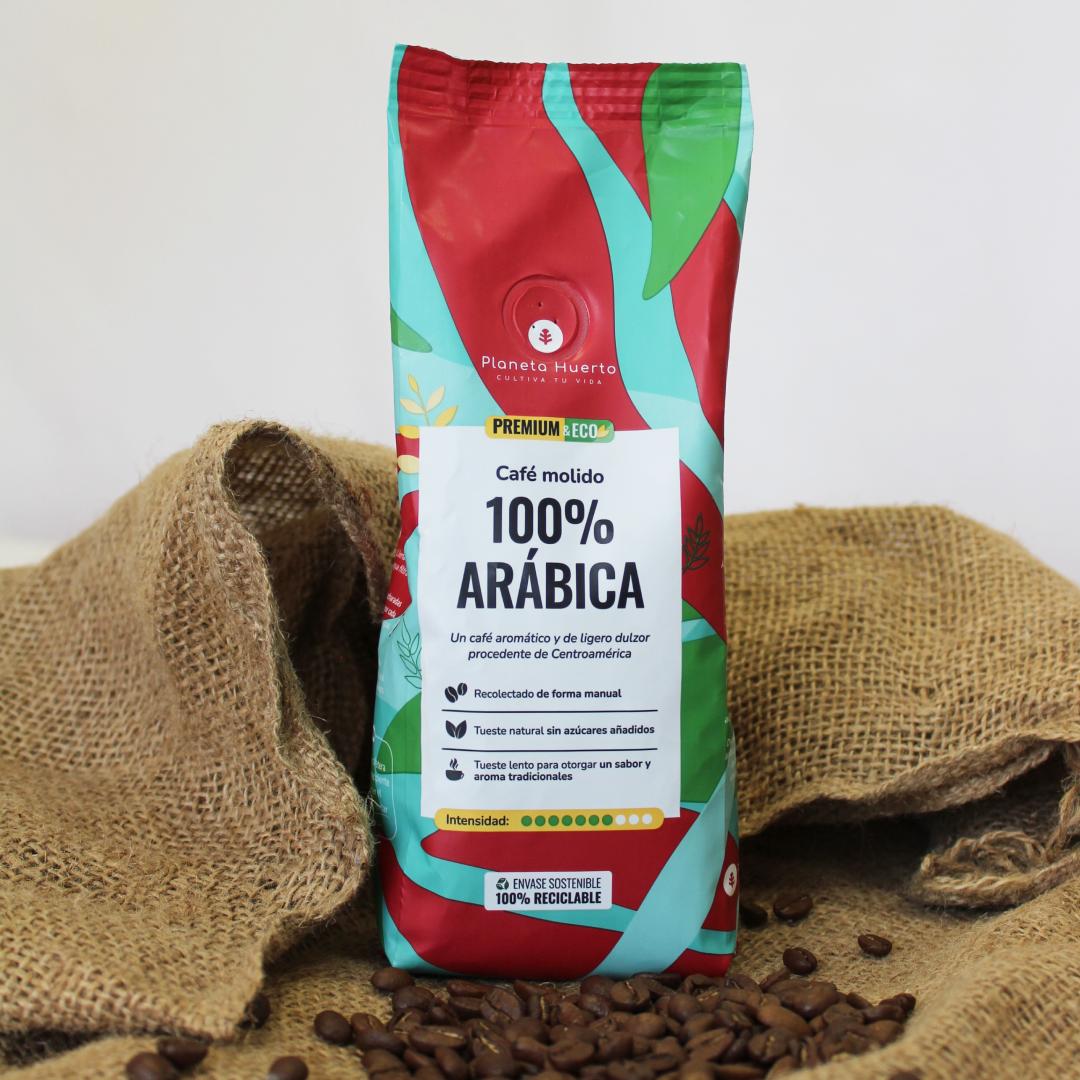Café molido Eco 100% Arábica Planeta Huerto 250 g