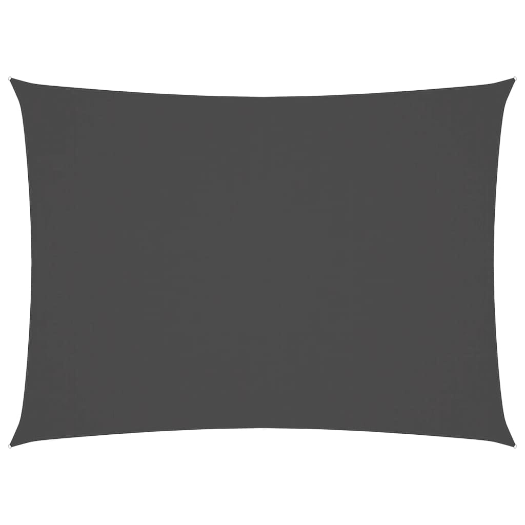 Vidaxl Toldo De Vela Rectangular Tela Oxford Gris Antracita 2x3,5 M_0
