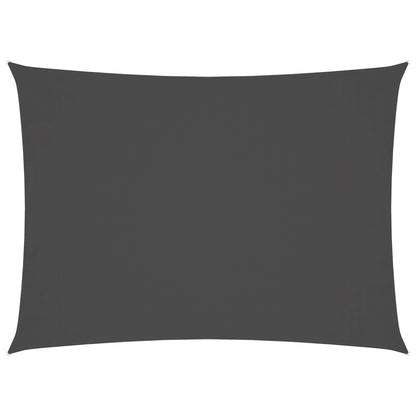Vidaxl Toldo De Vela Rectangular Tela Oxford Gris Antracita 2x3,5 M_0