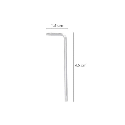 Llave Torx Standar Acero Cromo Vanadio Profesional T07 Mm. Llave Estrella, Llave Allen Estrella_1