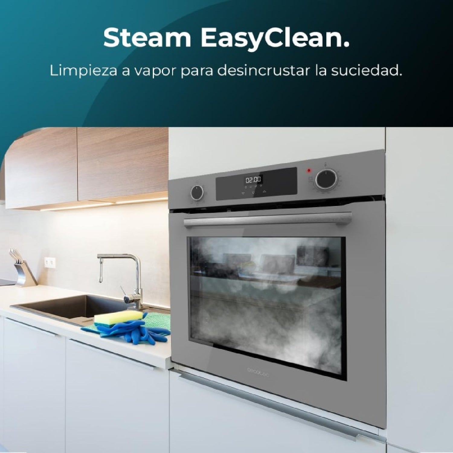 Cecotec Horno Multifunción Bolero Hexa M226000 Glass Grey A_1