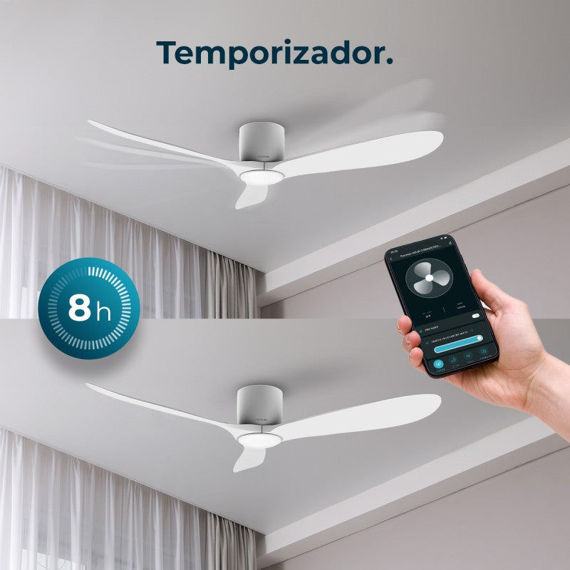 Cecotec Ventilador De Techo Sin Luz Ventilador De Techo Energysilence Aero 5400 Aqua Connected_4