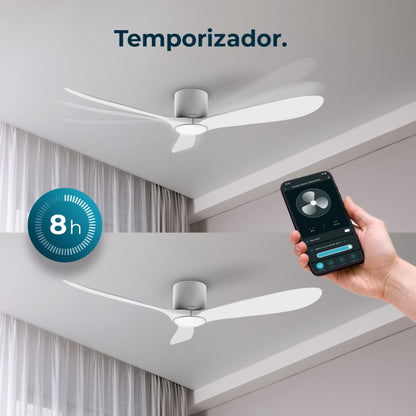 Cecotec Ventilador De Techo Sin Luz Ventilador De Techo Energysilence Aero 5400 Aqua Connected_4