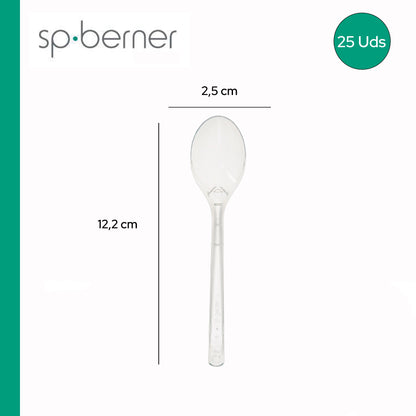 Cucharita De Postre Reutilizable (pack 25)_1