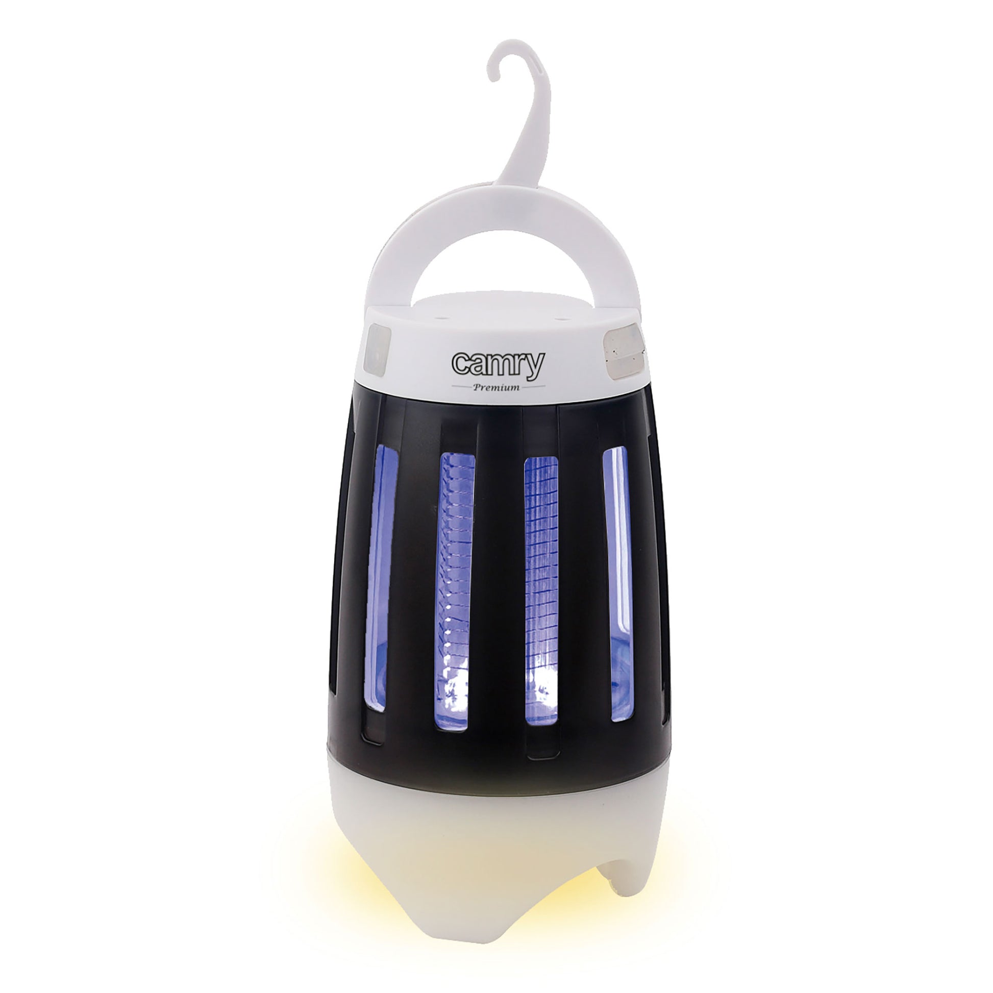 Lámpara Anti-mosquitos, Lámpara Camping Led 2 En 1, Recargable Usb Radio Acción 40 M², Camping Camry Cr 7935, Blanco/negro_0