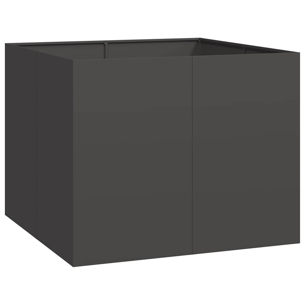 Jardinera Acero Negro 100x100x80 Cm_0