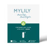 Compresas de noche, 100% algodón ecológico MYLILY, 10 ud