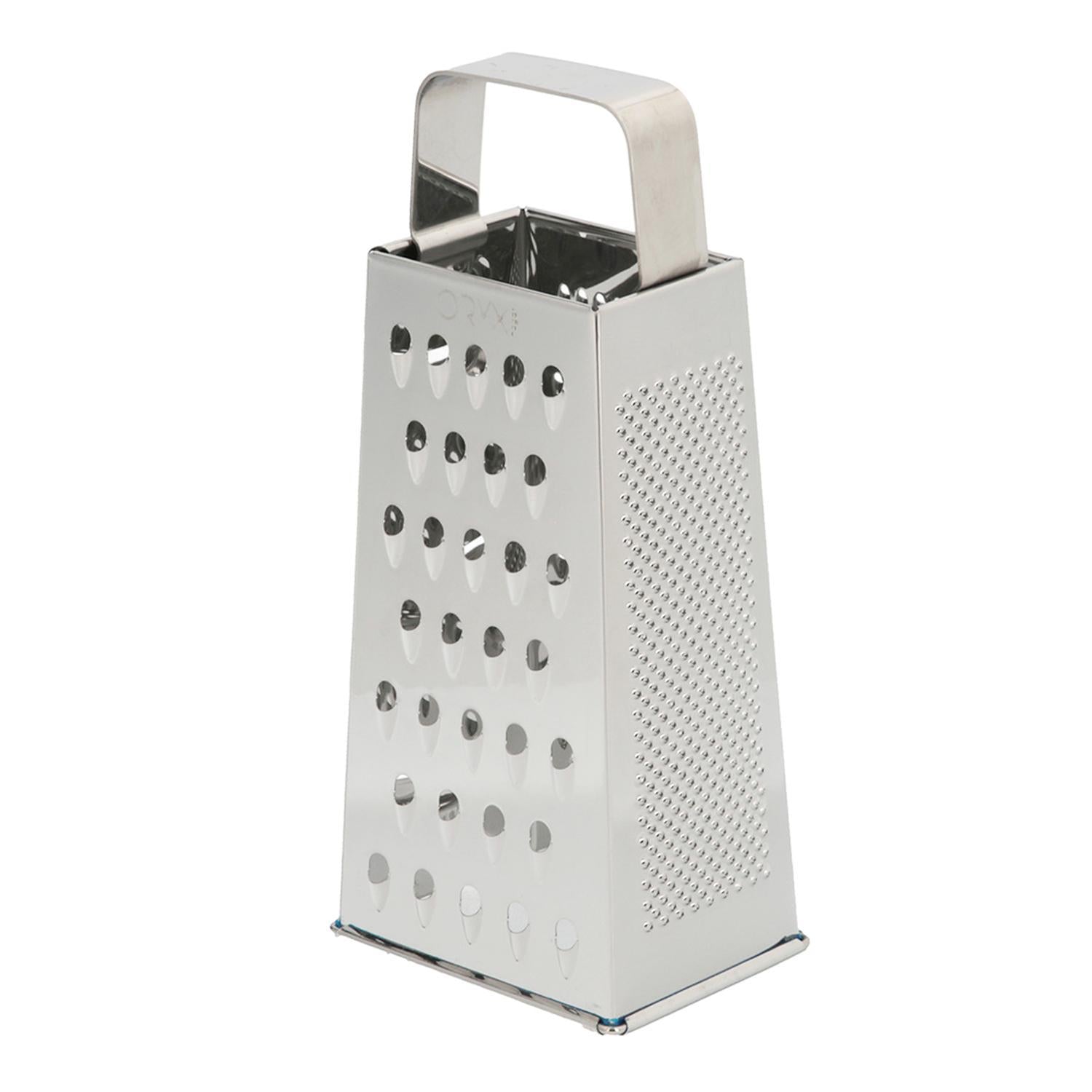 Rallador Acero Inoxidable, 4 Cortes Diferentes, Vertical._1