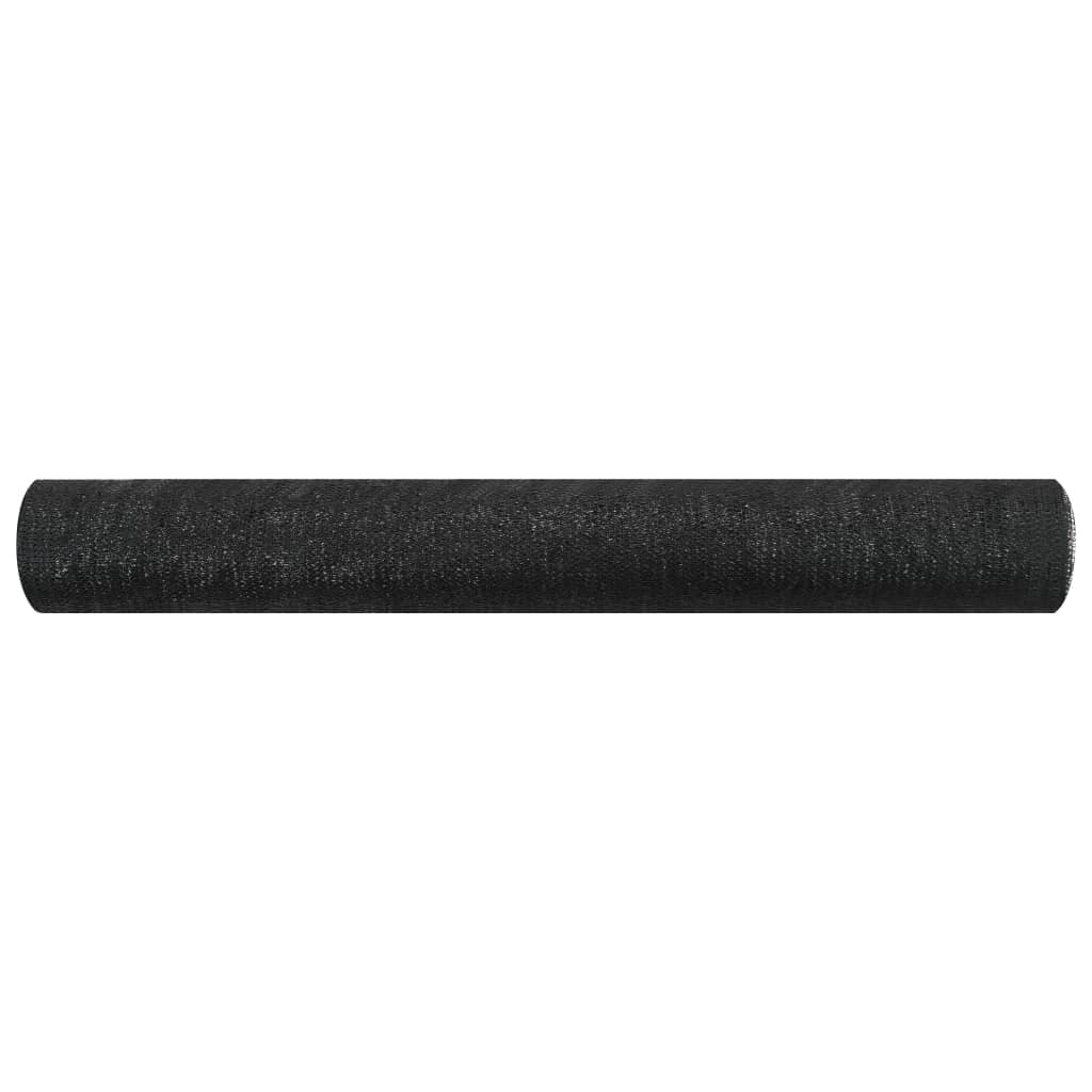 Vidaxl Red De Privacidad Hdpe Negro 1,5x25 M 75 G/m²_1