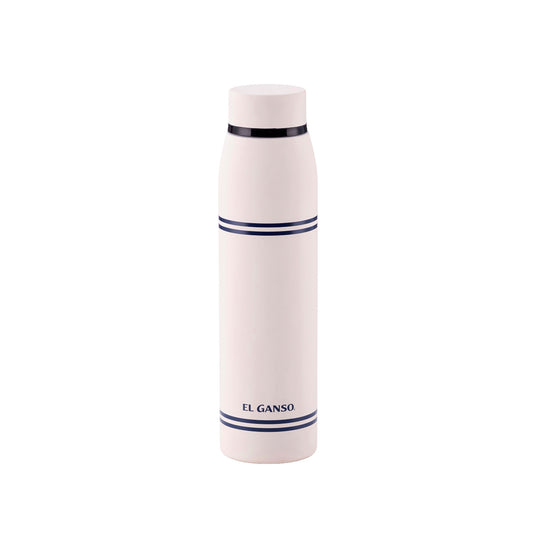 Botella De Agua 750ml En Acero Inoxidable Blanco El Ganso_0