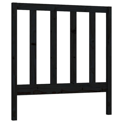 Sofá Cama Extraíble Madera Maciza De Pino Negro 2x(90x190) Cm / Vetonek_2