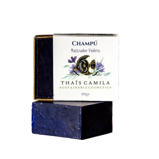 Champú Matizador Pelo Teñido, Rubio, Decolorado O Blanco Thais Camila 80g_0