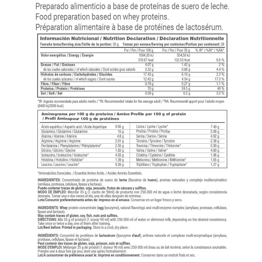 Whey Fit Nature - 1 Kg - Arandanos - Proteina Sin Azucar - Masmusculo_4