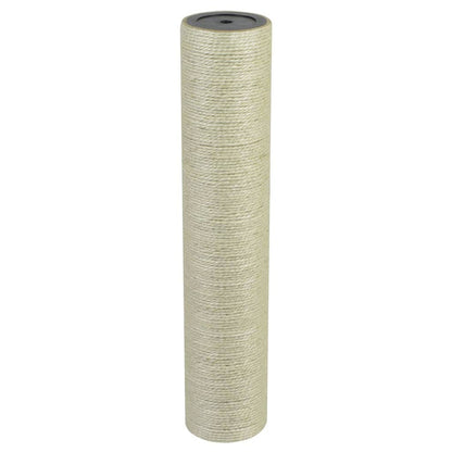 Vidaxl Poste Rascador Para Gatos 8x40 Cm 8 Mm Beige_0