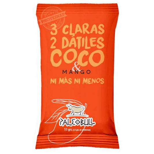 Barrita energética de Mango con dátiles y coco Paleobull 55 g