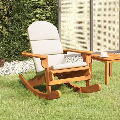 Vidaxl Silla Mecedora Adirondack Con Cojines Madera Maciza Acacia_1