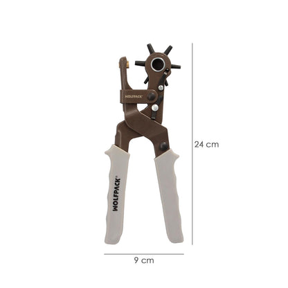 Sacabocados Estrella Industrial 225 Mm. Agujeros De Ø 2,0 A 4.5 Mm. Alicates Agujeros, Perforador Cuero, Alicates Cinturones,_1
