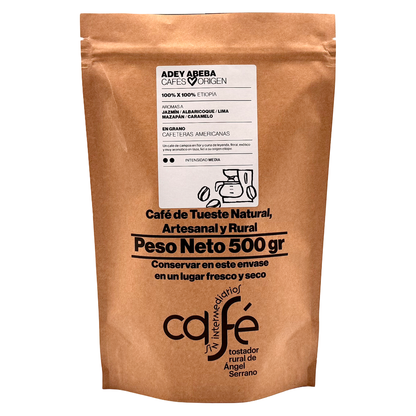 Cafe Sin Intermediarios Café Etiopía Adey En Grano Para Americana 500 G_0